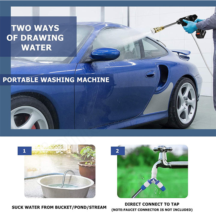 Cordless Portable High Pressure Spray Water