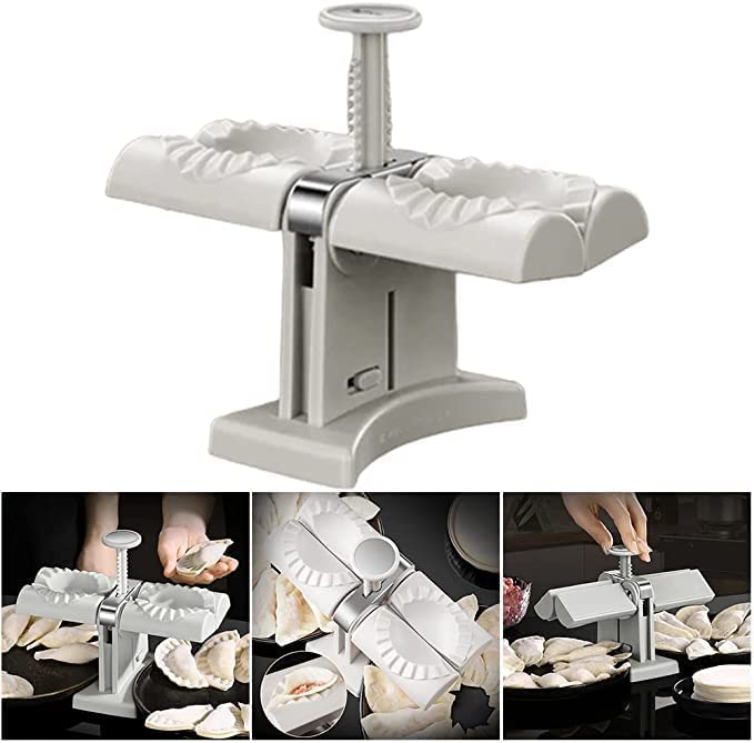 Household Double Head Automatic Dumpling Maker Mould