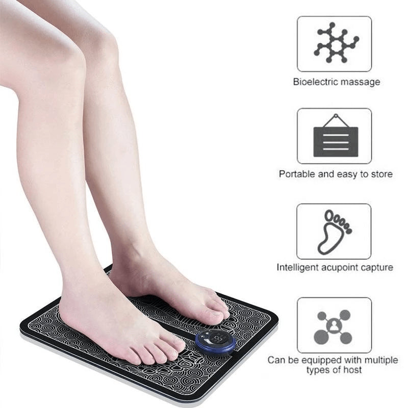 EMS Acu-points Stimulator Massage Foot Mat