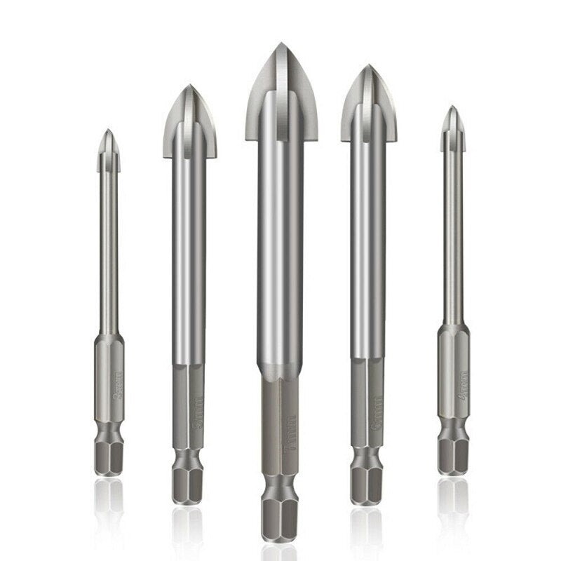 Efficient Universal Drilling Bits - Set of 5 - Laric